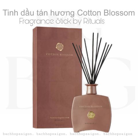 Tinh dầu tán hương COTTON BLOSSOM  Rituals Private collection Fragrance Sticks 450ml