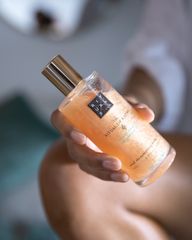 Gift set -  bộ đôi chống nắng và dầu dưỡng tinh chất ánh kim lotus & white tea soul shimmer body oil