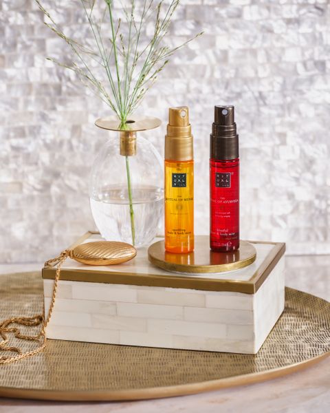 Xịt thơm tóc & cơ thể The Rituals hair and body mist Ayurveda 20ml