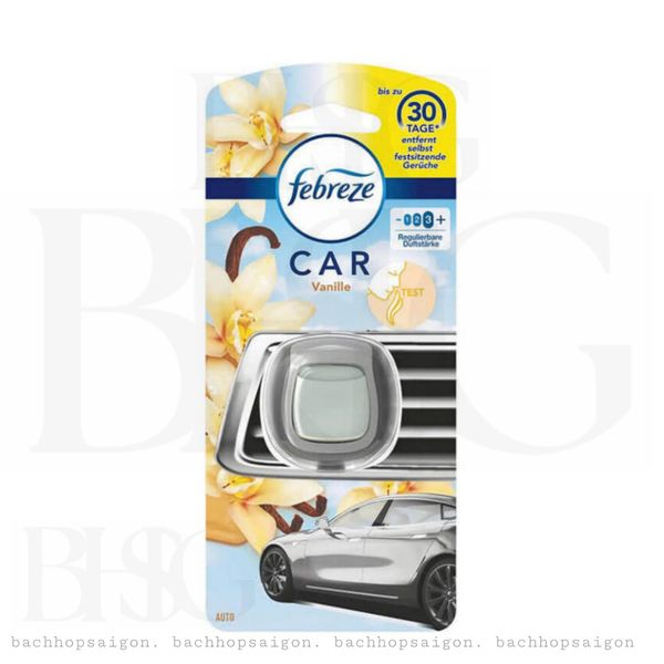 Tinh dầu Thơm xe Febreze Car Serene Vanille Sunrise 2x2ml