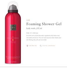 Gift set - bộ quà tặng cao cấp tắm dưỡng thể & Nến thơm The Rituals of Ayurveda