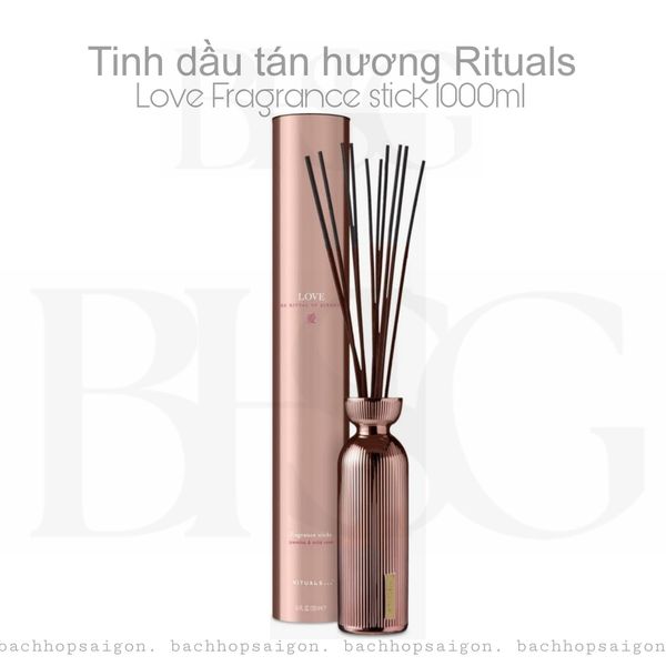 Tinh dầu tán hương Rituals LOVE Fragrance Sticks  Private Collection 250ml