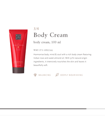 Gift set - bộ quà tặng cao cấp tắm dưỡng thể & Nến thơm The Rituals of Ayurveda