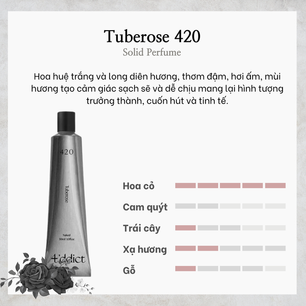 Nước hoa khô dạng tuýp Addict  Solid Perfume Naked 30ml