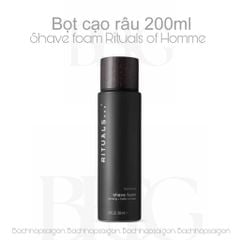 Kem tạo bọt cạo râu dành cho nam Rituals of Homme Shaving Gel 200ml