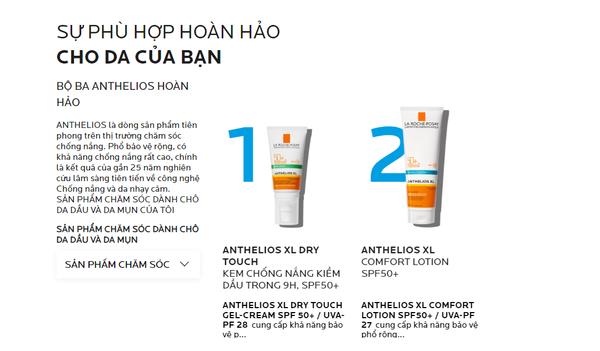 Kem Chống Nắng La Roche-Posay Kiểm Soát Dầu SPF50+ 50ml