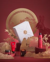 Gift set - bộ quà tặng cao cấp tắm dưỡng thể & Nến thơm The Rituals of Ayurveda