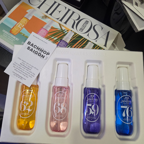 [Mới] Xịt thơm Sol de Janeiro Cheirosa 76 Hair & body Fragrance mist 30ml