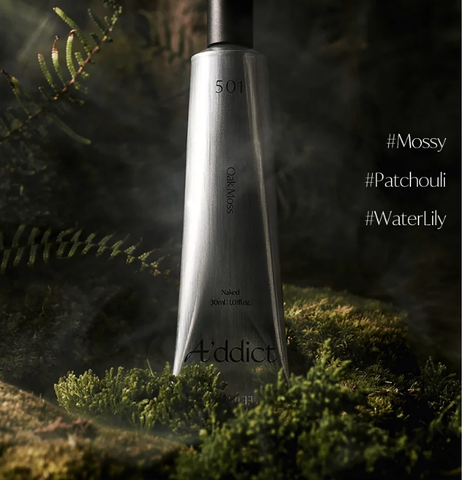 Nước hoa khô Addict 501 Solid Perfume Naked  OAK Moss 30ml