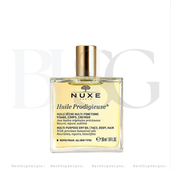 Dầu khô dưỡng da và tóc  Nuxe huile prodigieuse OR light dry oil ® 100 ml