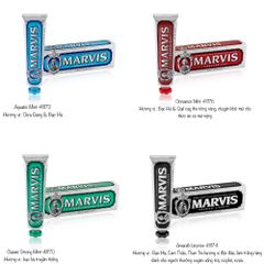 Kem đánh răng Marvis Amarelli Licon toothpaste 85ml