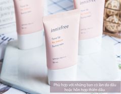 Kem chống nắng kiềm dầu, nâng tong tự nhiên Hàn Quốc innisfree SPF50+ PA++++ 50ml