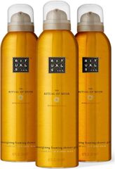 Set Sữa tắm tạo bọt The Rituals of Mehr foaming shower gel Value Pack 3