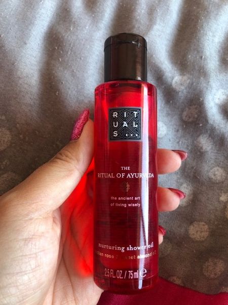 Dầu tắm cao cấp dưỡng ẩm The Rituals of Ayurveda shower oil 200ml