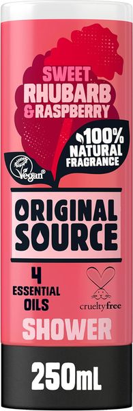 Sữa Tắm Original Source Sweet Rhubarb & Raspberry Body wash hương Đại hoàng và Mâm xôi 250ml