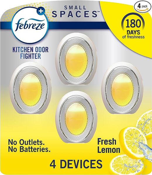 Tinh dầu khử mùi Toilet Febreze Bathroom Fresh Lemon Kitchen Odor Fighter 7.5ml