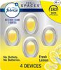 Tinh dầu khử mùi Toilet Febreze Bathroom Fresh Lemon Kitchen Odor Fighter 7.5ml