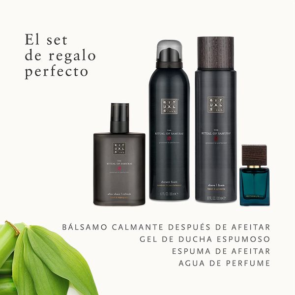 Gift set -  Bộ quà tặng cao cấp tắm, nước hoa, gel cạo râu dành cho nam  the Rituals of Samurai