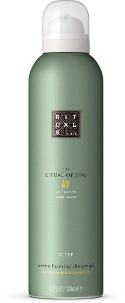 Set Sữa tắm tạo bọt the Rituals of JING Sleep foaming shower gel Value Pack 3