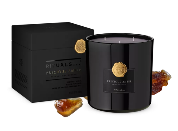 Nến thơm Rituals Black Oudh Scented Candle Private collection 360g