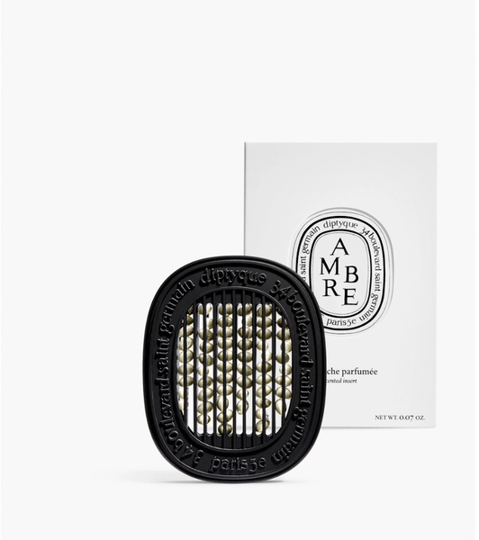 Kẹp thơm xe Diptyque  Insert for diffuser Ambre / Amber 2.1g