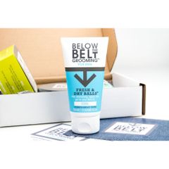 Kem dưỡng phụ khoa nam Below The Belt Grooming Fresh & Dry Balls 75ml - Bảo vệ khỏi mồ hôi, mùi hôi và nấm
