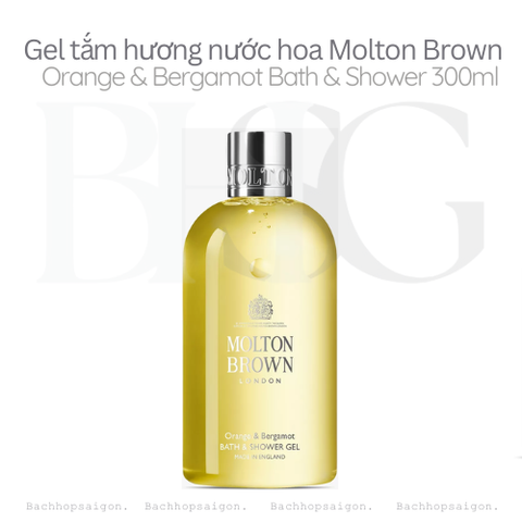 Sữa tắm tạo bọt Molton Brown Orange Bergamot Bath & Shower Gel 300ml