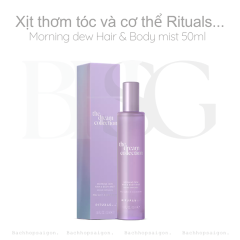 Xịt thơm tóc & cơ thể The Rituals hair and body mist The Dream Collection 50ml