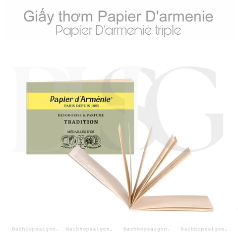 Giấy Thơm PAPIER D'ARMÉNIE Original scent
