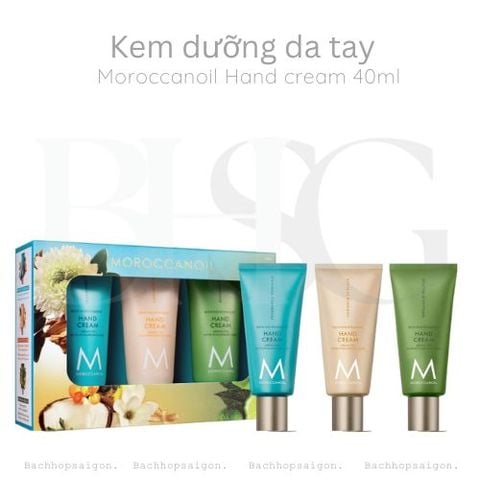 Gift set - Kem tay Moroccanoil hand cream set