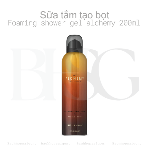Sữa tắm tạo bọt the Rituals of Alchemy foaming shower gel 200ml - phiên bản giới hạn