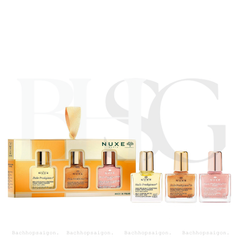 Gift set Dầu khô dưỡng da Nuxe Huile Prodigieuse the 3 Prodigieux Dry oil 10ml
