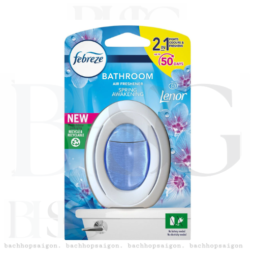 Tinh dầu khử mùi Toilet Febreze Bathroom Lenor Spring Awakening 7.5ml