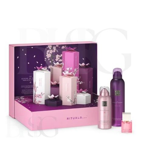 Gift Set tắm và chăm sóc body The Rituals of Yozakura Garden of happiness - phiên bản đặc biệt