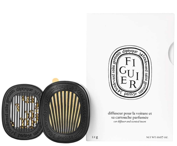Kẹp thơm xe Diptyque Car Diffuser And Insert Figuier 2.1g