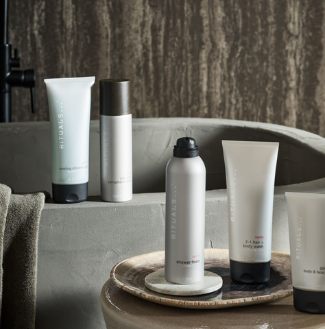 Rituals dầu gội và sữa tắm  2 in 1 cho nam Rituals Sport 2-1 Hair & Body Wash gel douche 200ml