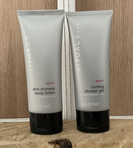 Gel tắm mát lạnh The Rituals of Sport Cooling shower gel 70ml