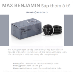 Sáp thơm ô tô MAX BENJAMIN Dodici Complete Car Fragrance