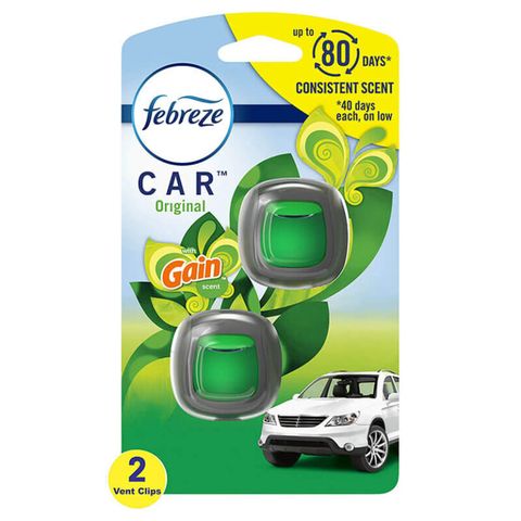 Tinh dầu Thơm xe Febreze Car Gain Original 2x2ml