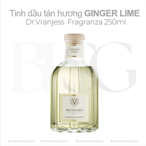Tinh dầu tán hương Dr.Vranjes Ginger Lime Fragranza Sticks