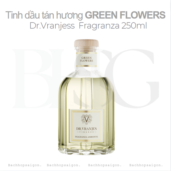 Tinh dầu tán hương Dr.Vranjes Green Flowers Fragranza Sticks