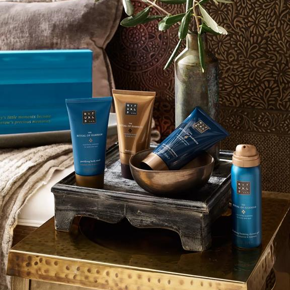 Gift set -  The Rituals of Hamman bộ quà tặng tắm dưỡng ẩm