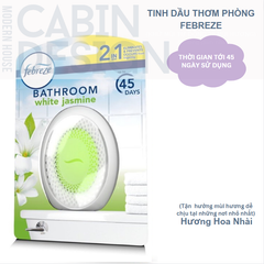 Tinh dầu khử mùi Toilet Febreze White Jasmine 7.5ml