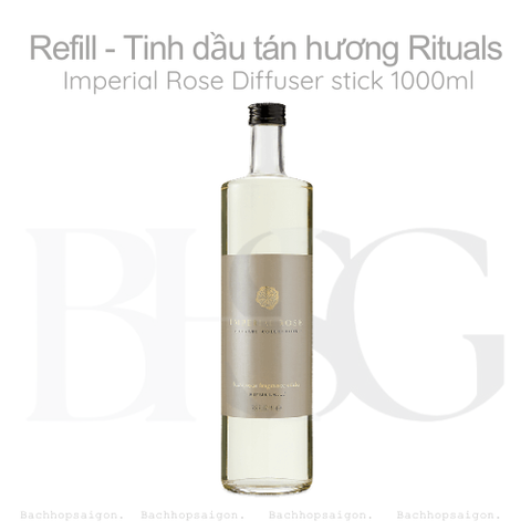 Refill Tinh dầu tán hương Imperials Rose Ritual Private Collection Fragrance Sticks 1L