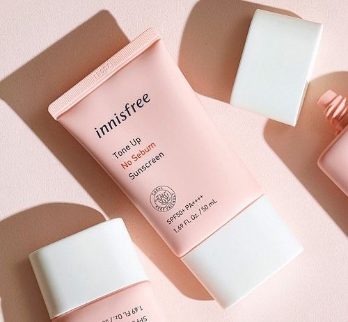 Kem chống nắng kiềm dầu, nâng tong tự nhiên Hàn Quốc innisfree SPF50+ PA++++ 50ml