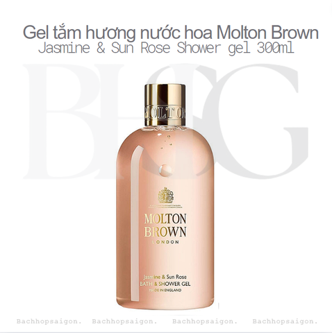 Sữa tắm tạo bọt the Molton Brown Jasmine Sun Rose Bath & Shower gel 300ml