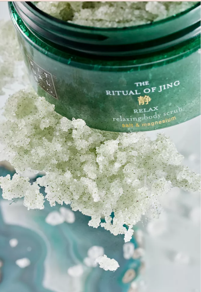 Muối tắm tẩy da chết Rituals Of Jing Relax Body Scrub 300g