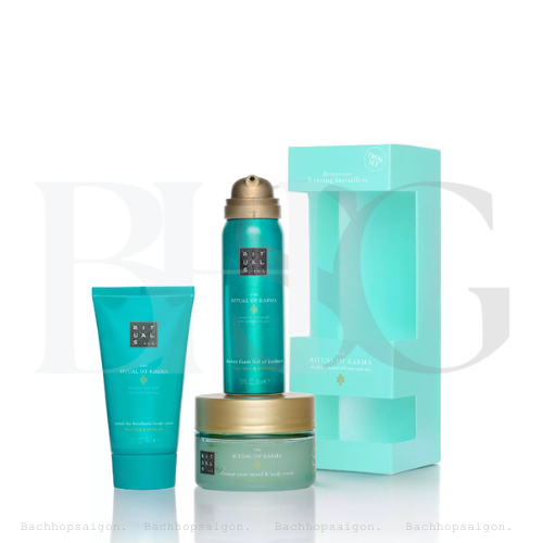 Trial set - Bộ Body mini Lotus & White Tea The Rituals of Karma