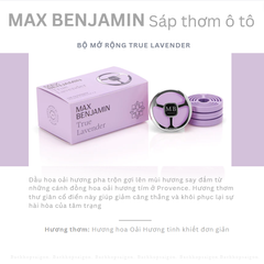 Sáp thơm ô tô Max Benjamin True Lavender Complete Car Fragrance hương lavender