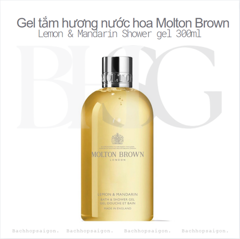 Sữa tắm tạo bọt Molton Brown Lemon Mandarin Bath & Shower Gel 300ml
